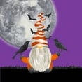 thumbnail image 2 of Reed, Tara 20x20 White Modern Wood Framed Museum Art Print Titled - Gnomes of Halloween II-Bats, 2 of 4