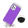 thumbnail image 5 of CoverON Apple iPhone 12 Pro Max Case, Slim Rugged Grip Hard Phone Cover, Purple, 5 of 8