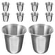 thumbnail image 1 of 10 piezas de copas de comunión de cáliz, copa religiosa con bolsa, copas religiosas de acero inoxidable, 1 of 6