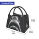 thumbnail image 2 of Fotbe Black And White Shark Bolsa Térmica Portátil con Estampado, Bolsa de Entrega de Alimentos Aislada, Bolsa Reutilizable de Gran Capacidad para Comidas y Supermercado, 2 of 6