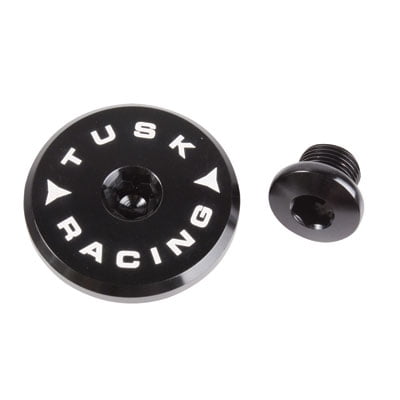 Billet Aluminum Engine Plug Kit Black for Suzuki DR-Z 400SM 2013-2018