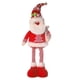 thumbnail image 3 of Muñeca navideña elástica con piernas largas, muñeca navideña, figuras de muñecas navideñas Papa Noel, 3 of 9