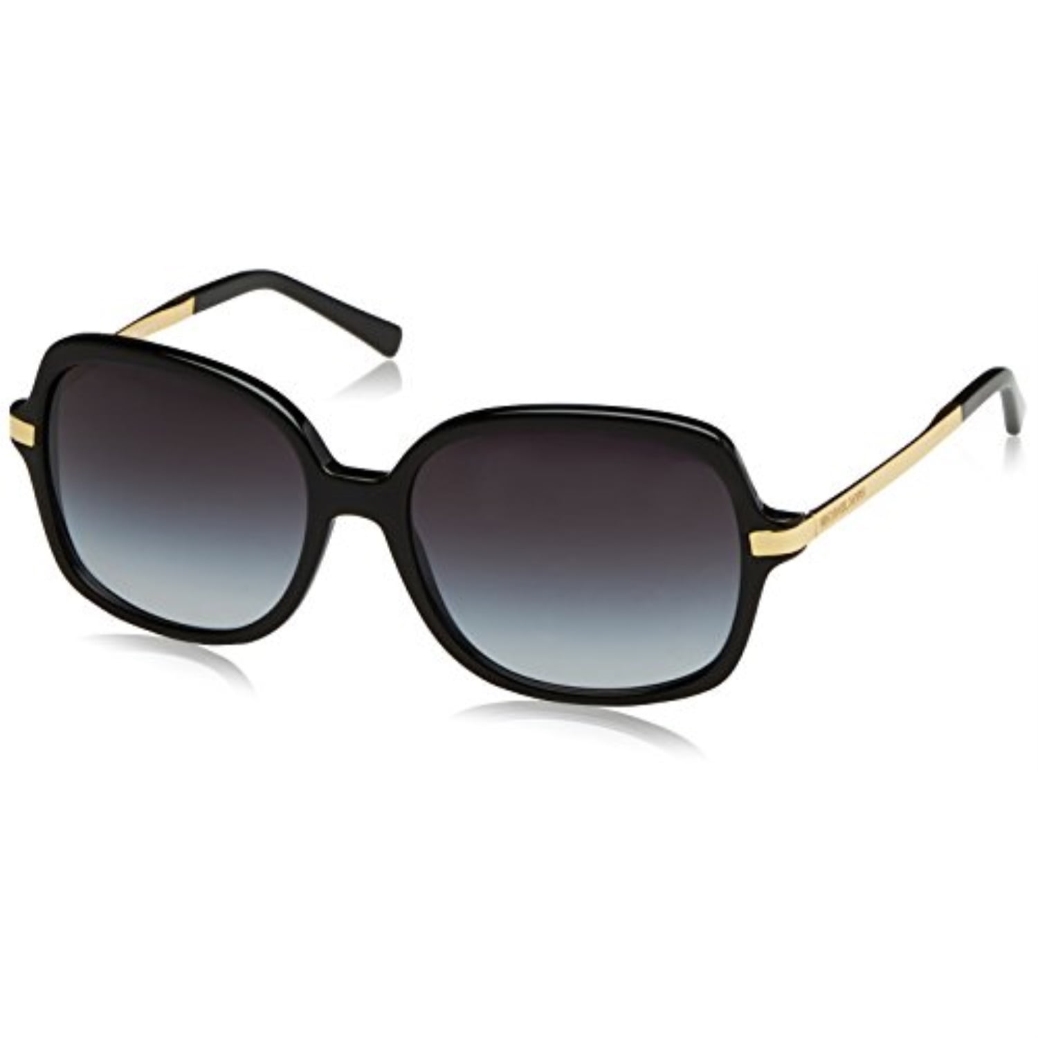 Michael Kors Women's Gradient Adrianna II MK2024-316011-57 Black Square  Sunglasses 