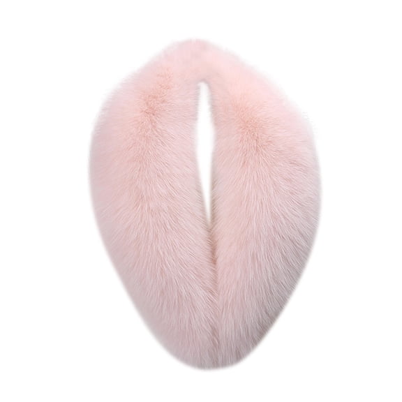 SUXIAN Winter Scarf for Women Collar Wrap Cold Weather Warmer Pink One Size