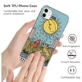 thumbnail image 2 of Tarot Moon Case Compatible with iPhone 11,Unique Art Design TPU Bumper Cover Case, 2 of 6