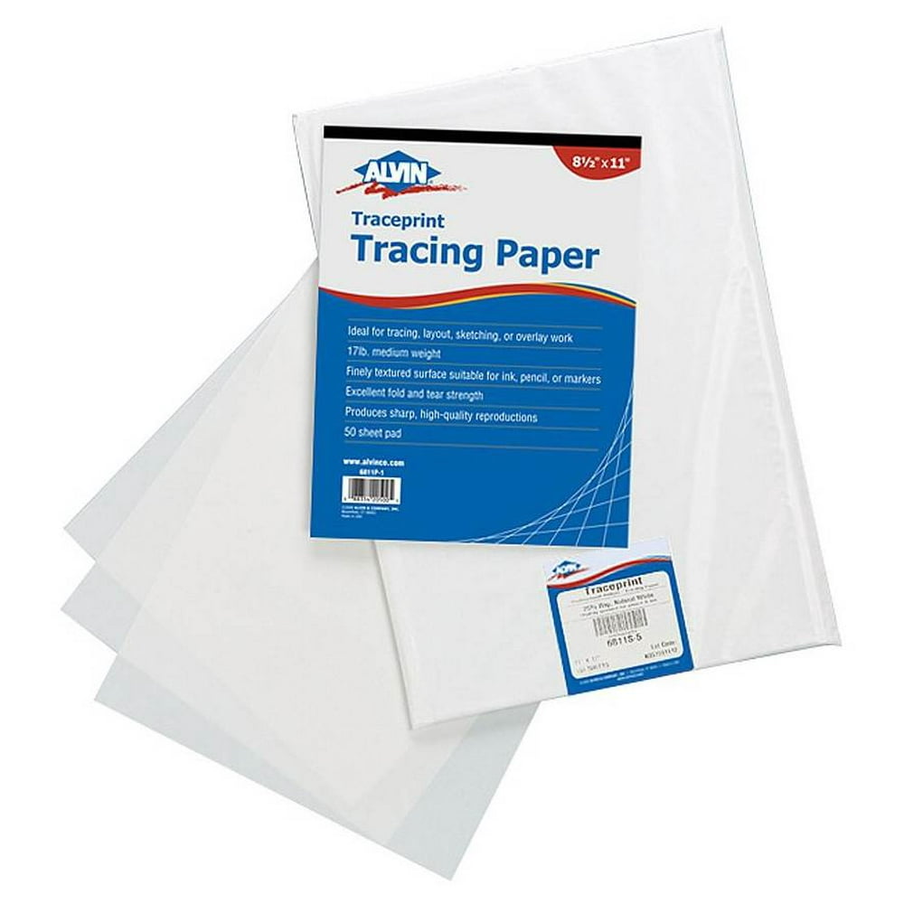 Alvin Tracing Paper 100Sheet Pad 18" x 24"