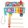 thumbnail image 1 of MasteelfCA 1 Ensemble Marteau en Bois Jouet de Frappe Xylophone Jouet Éducatif de Coordination Manuelle, 1 of 7