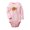Pink, variant on Nut Almond Image Print Cute Rompers, Newborn Baby Unisex Bodysuits, Infant Jumpsuits, Toddler 0-12 Months Kids Long Sleeves Oufits (Gray, 0-6 Months)