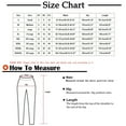 thumbnail image 2 of Generic by Generic Women's Plus Size Linen Cropped Capri Pants, High Waist, Solid, with Pockets, Brown, 1, 2 of 6