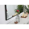 thumbnail image 5 of Metal frame rectangle mirror 36 inch in Black, 5 of 13