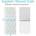 thumbnail image 5 of 50 Pcs Waterproof Shower Protector | 4x10 Inch Knee Replacement Surgery Bandage Shower Cover Large Wounds Hip Incision Post Knee Surgery Adhesive Dressing Must Haves 4 x 10 Inch (Pack of 50), 5 of 5