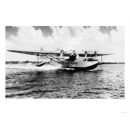 China Clipper flying out of Miami, Fl Photograph - Miami, FL Print Wall Art By Lantern (Best Chinese Delivery Miami Beach)