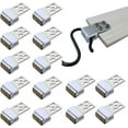 thumbnail image 1 of Lot de 30 Pinces à Ressort en Métal pour Canapé, Pinces à Ressort pour Meubles avec 5 Trous, Pièces de Rechange pour Meubles Rembourrés, Pièces de Rechange pour Canapé, 1 of 5