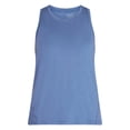 thumbnail image 4 of Athletic Works Women's and Women's Plus ButterCore Racerback Tank Top, Sizes XS-4X, 4 of 7