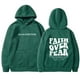thumbnail image 1 of Sudadera larga con cremallera Gibobby con capucha manga larga estampado reversible verde XXL, 1 of 2