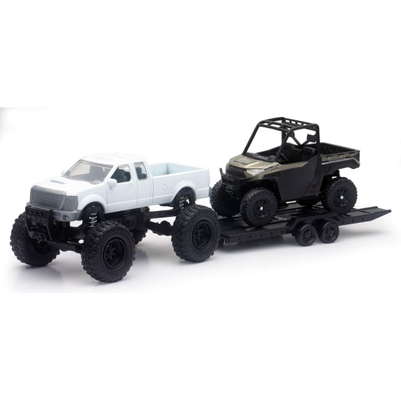 New Ray Toys Die Cast Pick Up W/ Polaris Ranger XP1000 EPS
