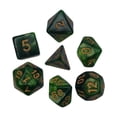thumbnail image 2 of 7 Pieces Polyhedral Dices Set family board game polyhedral Durable Board Game Props for Card Game Cafe Green, 2 of 7