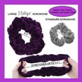 thumbnail image 2 of Motique Accessories Jumbo Velvet Scrunchie, 2 of 5