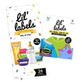 thumbnail image 1 of Etiquetas Impermeables Lil' Labels Diseño Juguetón para Botellas y Ropa, 1 of 9