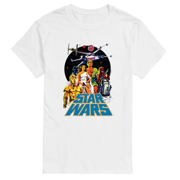 Star Wars - Marker Poster - Men's Short Sleeve Graphic T-Shirt