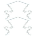 thumbnail image 1 of LITINKIMI 4Pcs Patio Umbrella Pin Chain Replacement Plated Silver Secure Locking Stabilizer Accessory, 1 of 8