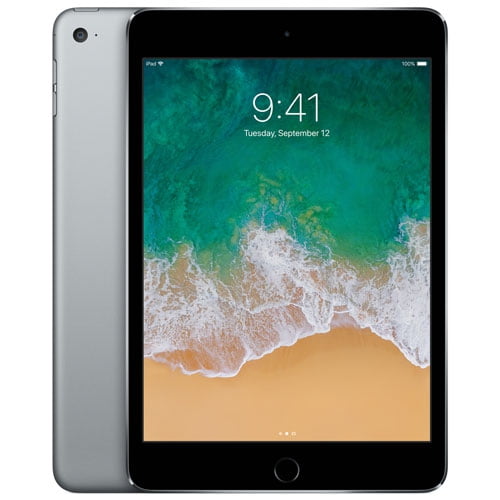 Restored Apple iPad Mini 4 7.9" screen Wi-Fi + Cellular Like New