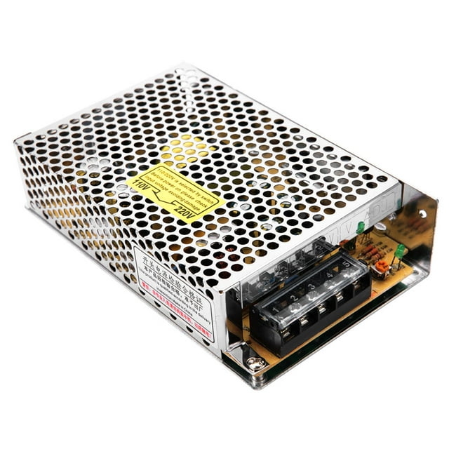 Power Supply, 50.4W S-50-24 Switching Power Supply Copper Coil Transformer Easy Installation For Security Monitoring