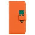 thumbnail image 2 of Feishell Case for Apple iPhone 14 (6.1 inch),Cartoon Animal Magnetic Buckle Folio Credit Card Slots Shockproof PU Leather Flip Kickstand Anti-Scratch Wallet Phone Case,Orange, 2 of 10