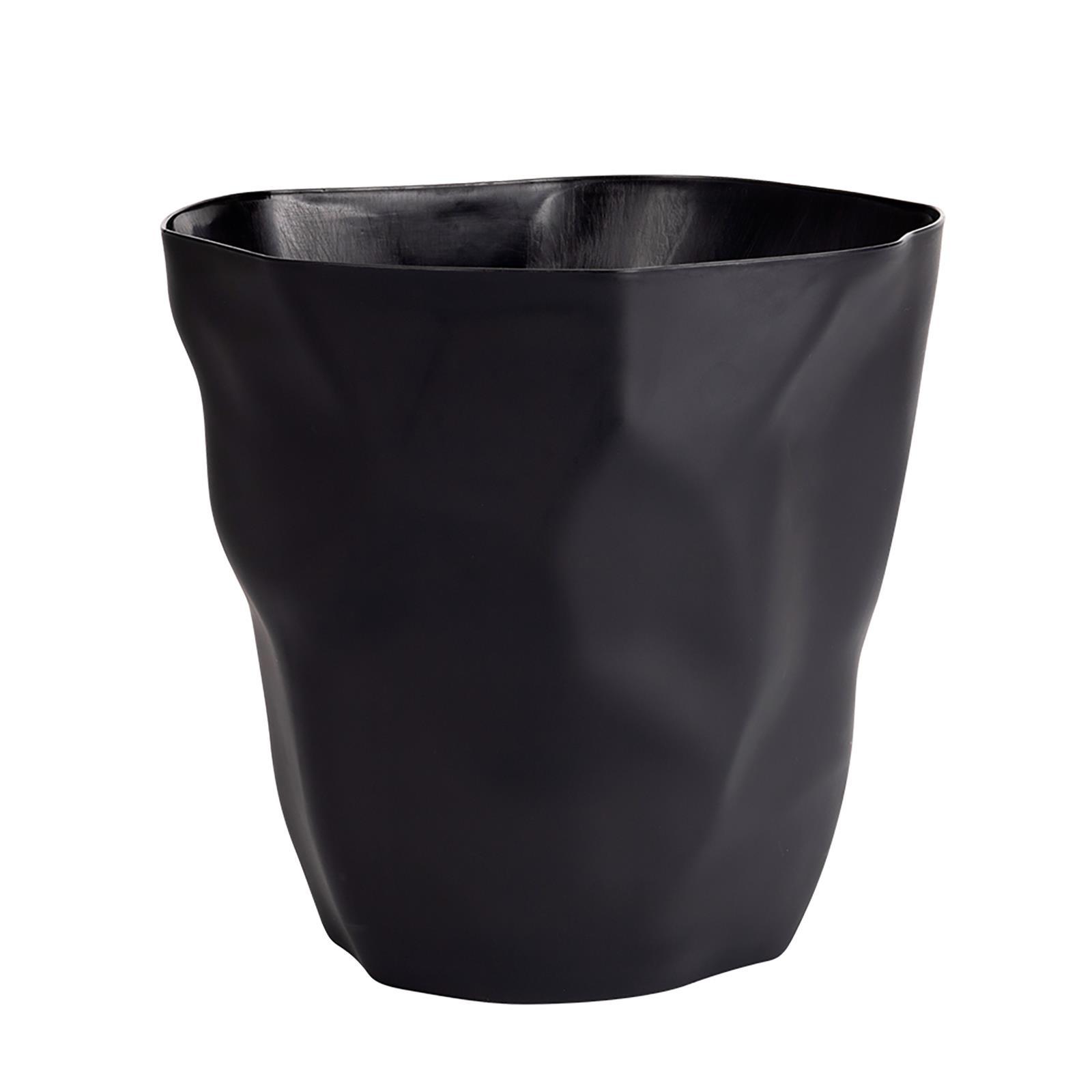 Wastepaper Basket, Plastic Trash Can for Bathroom, Bedroom, Kitchen
