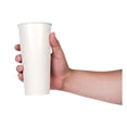 thumbnail image 5 of Kitchsy [20 oz - Pack of 50] Compostable Biodegradable Paper Cups - Eco-Friendly & Disposable: Pack of 50 - Perfect for Parties, Events, and Office Use, 5 of 6