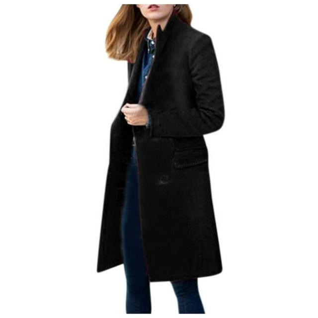 YOTAMI Chandail pour Femmes Automne Hiver Mode Décontractée Veste Décontractée Manteau Cardigan Ajusté Pardessus Formel Vert Armée