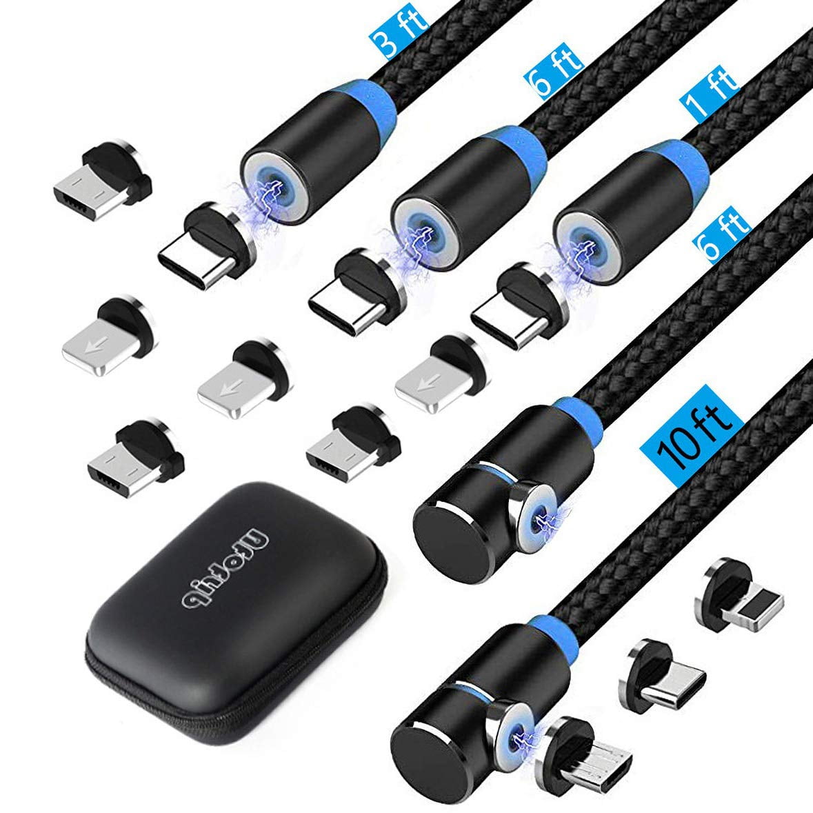 Magnetic outlet phone charger