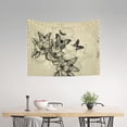 thumbnail image 4 of Bingfone Vintage Floral Tapestry Wall Hanging Decor for Living Room Bedroom Dorm Classroom Office Decor 29x37 Inch, 4 of 8
