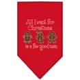 thumbnail image 3 of Christmas Pet and Dog Bandana Screen Printed, "All I Want For Christmas Is A Few Good Men", 3 of 9