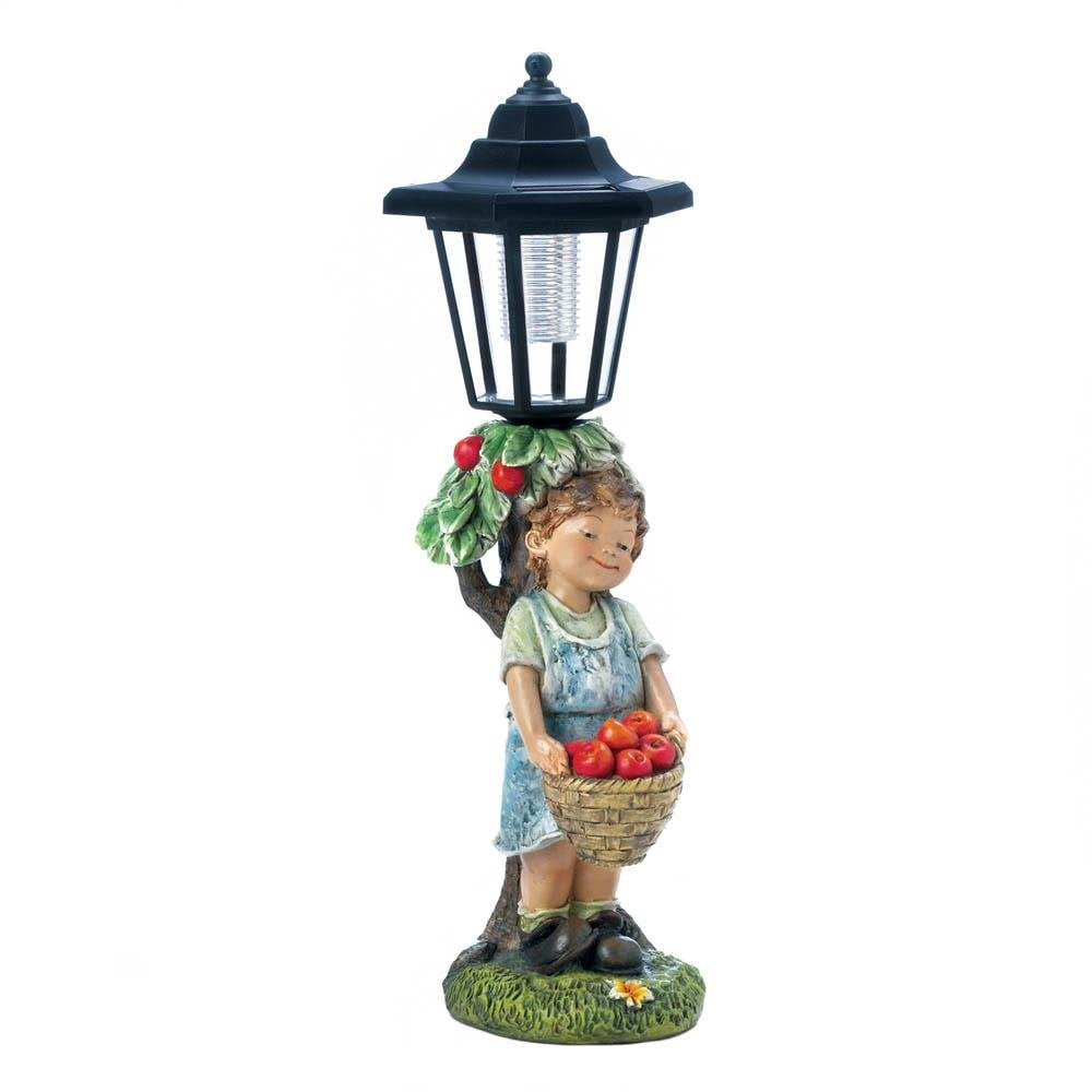 Outdoor Solar Figurines Le Basket Yard Lights Small Led Outdoor Solar Figurines Le Basket Yard Lights Small Led Garden Statue