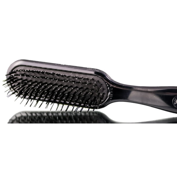 Black , Denman Tangle Tamer , Hair Scalp Head - Pack of 2 w/ SLEEKSHOP Teasing Comb Black , Denman Tangle Tamer , Hair Scalp Head - Pack of 2 w/ SLEEKSHOP Teasing Comb