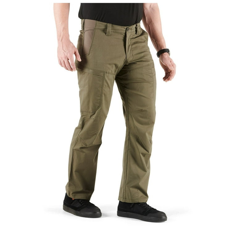 5.11 Apex Cargo Work Pants, Flex-Tac Stretch Fabric, Gusseted, Finish, Ranger Green, 31W x 32L, Style 74434 - Walmart.com