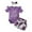A456-Purple, variant on Toddler Baby Girl Summer Clothes Outfit Funny Letter T Shirt Top Short Set Infant Girl Clothes 6 12 18 months 2T 3T 2Pcs Summer Playwear Beach Outfits 0-3 Months,Black