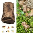 Milue Key Hide Faux Wood Key Cash Hider Hide Weatherproof