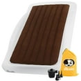 thumbnail image 1 of The Shrunks Twin Air Mattress Travel Bed for Kids and Adults with Pump Portable Inflatable Mattress Cot for Families Single Blow Up Air Bed for Travel, Camping, Sleepovers, or Home Twin Size Floor Bed, 1 of 4
