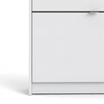 thumbnail image 5 of Pemberly Row 3 Drawer Engineered Wood Shoe Cabinet in White, 5 of 9