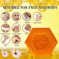 thumbnail image 2 of Turmeric Honey Soap Bar, Moisturising Handmade Soap, Bath Soap, Natural Soap For Moisturizing,Shrinking Pores,Cleaning Skin,Acne Soap,Ginger Extract S, 2 of 5