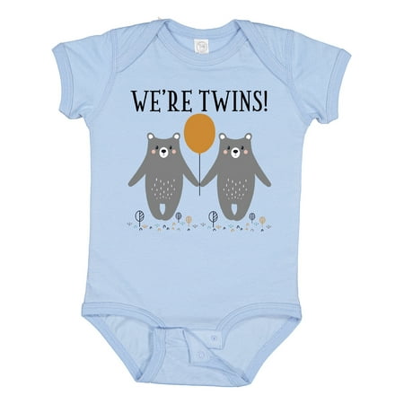 

Inktastic Twins Baby Woodland Bears Gift Baby Boy or Baby Girl Bodysuit