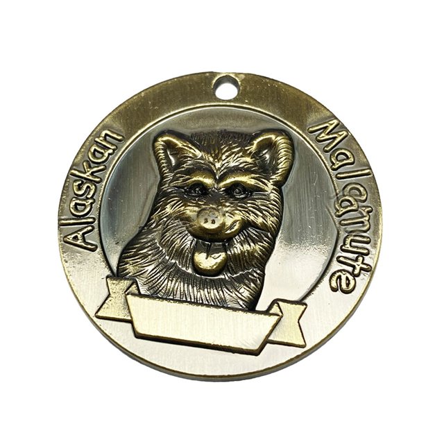 Placas De Identificación De Bronce Con Tres Etiquetas Para Mascotas Con Placas De Identificación En Caso De Pérdida Y Accesorios Para Mascotas Que Se Pueden Grabar Con Letras