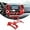 red, variant on TINKI Car ABS Central Control Air Outlet Frame Stickers Trim Fit For Toyota Tacoma 2011 2012 2013 2014 2015