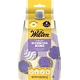 thumbnail image 2 of Wilton Violet Decorator Icing Pouch with 4 Piping Tips 7.5 oz Set of 3 Ready-to-Use Cake & Cookie Icing for Decorating, 2 of 9