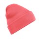 thumbnail image 1 of Beechfield - Gorro con vuelta original para adultos (Coral), 1 of 1