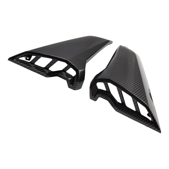 Black Air Intake Inlet Ram Tube Scoop Covers fit for Yamaha FZ09 MT09 2017-2020