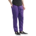 thumbnail image 4 of Ma Croix Mens Sweatpants Jogger with Pockets (Large, Purple), 4 of 4