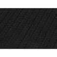 thumbnail image 3 of Colonial Mills 3' x 5' Black Rectangular Handmade Braided Area Throw Rug, 3 of 3